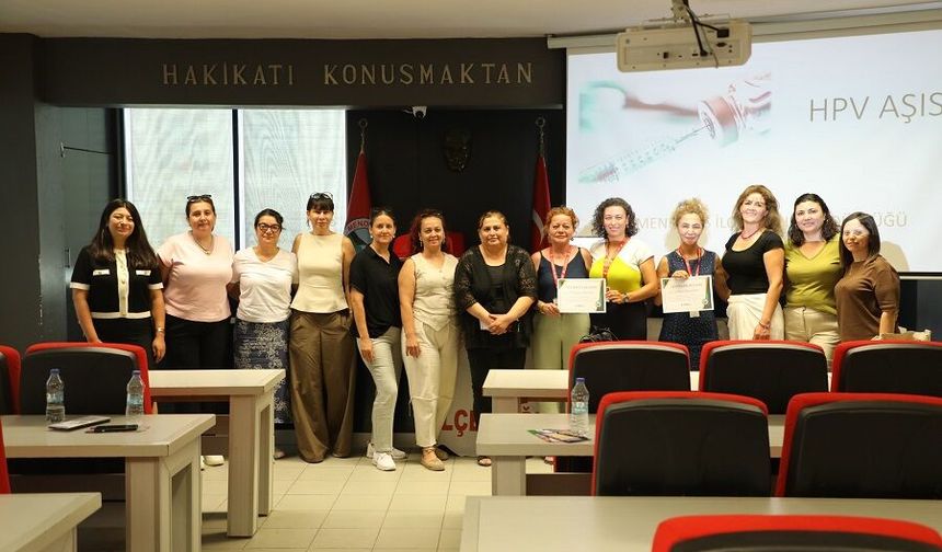 Menderes Belediyesi’nde kadın sağlığı eğitimi