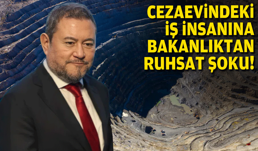 Cezaevindeki ünlü iş insanına bakanlıktan ruhsat şoku!