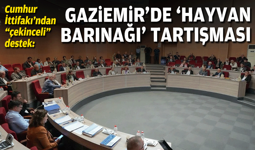 Gaziemir’de hayvan barınağına onay… Cumhur İttifakı’ndan “çekinceli” destek!