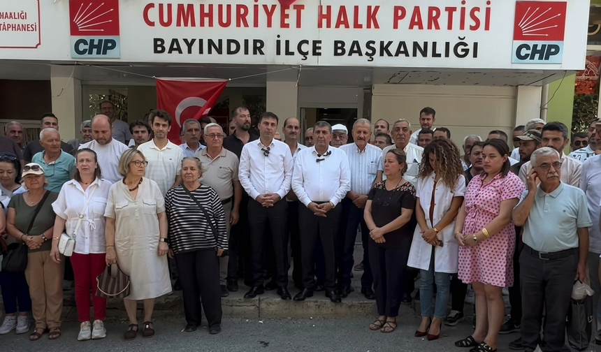 CHP’den toplu istifa: Bayındır YENİ Parti yolunda!