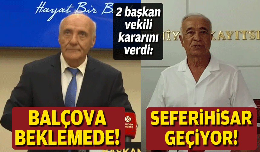 İki başkanvekilinden “YENİ Parti” kararı: Balçova beklemede, Seferihisar geçiyor!