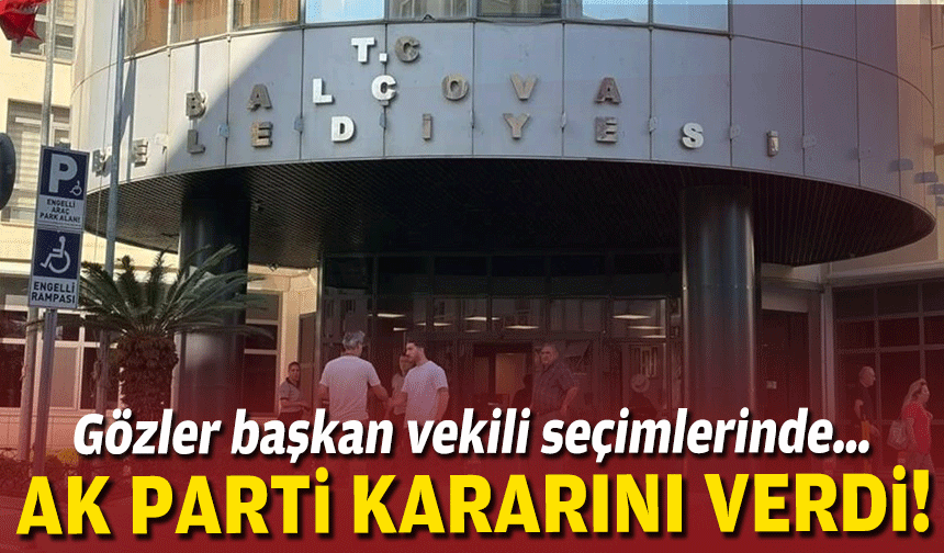 Gözler başkan vekili seçimlerinde… AK Parti kararını verdi!