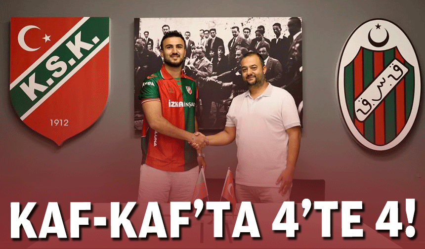 Karşıyaka'da 4'te 4!