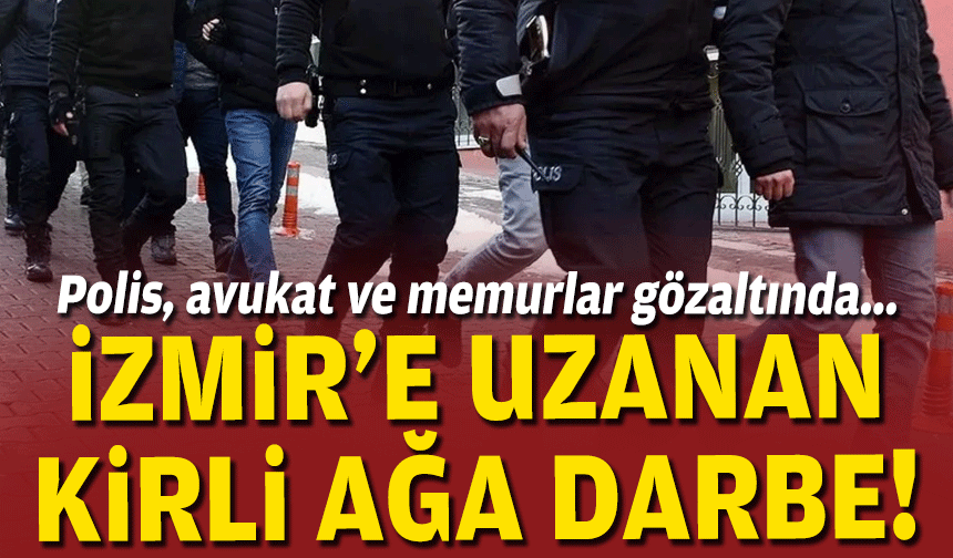 Suç örgütüne operasyon: 37 gözaltı!