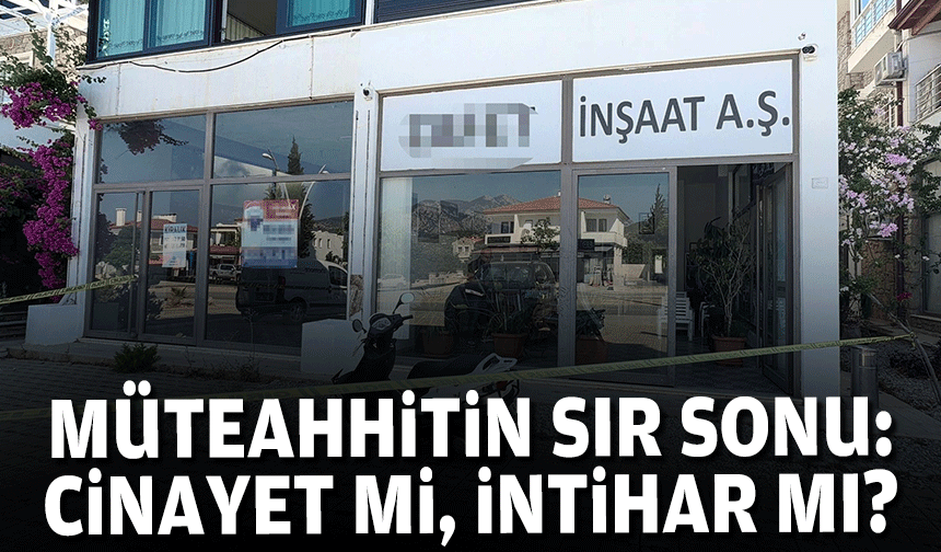 Müteahhitin sır ölümü... Cinayet mi, intihar mı?