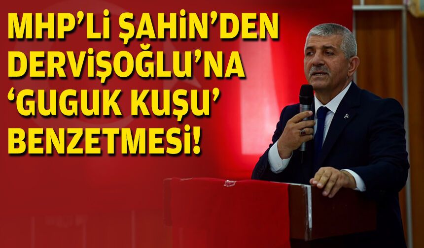 MHP'li Şahin'den Dervişoğlu'na 'guguk kuşu' benzetmesi!