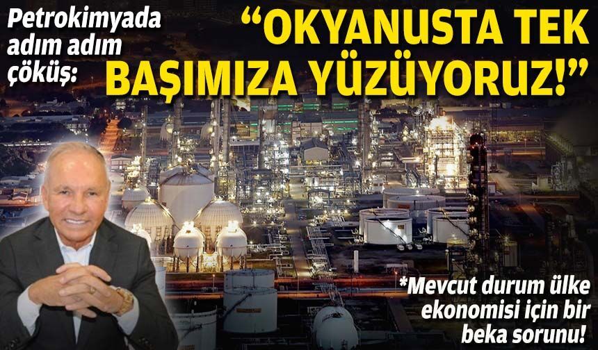 Petrokimyada adım adım çöküş: "Okyanusta tek başımıza yüzüyoruz!