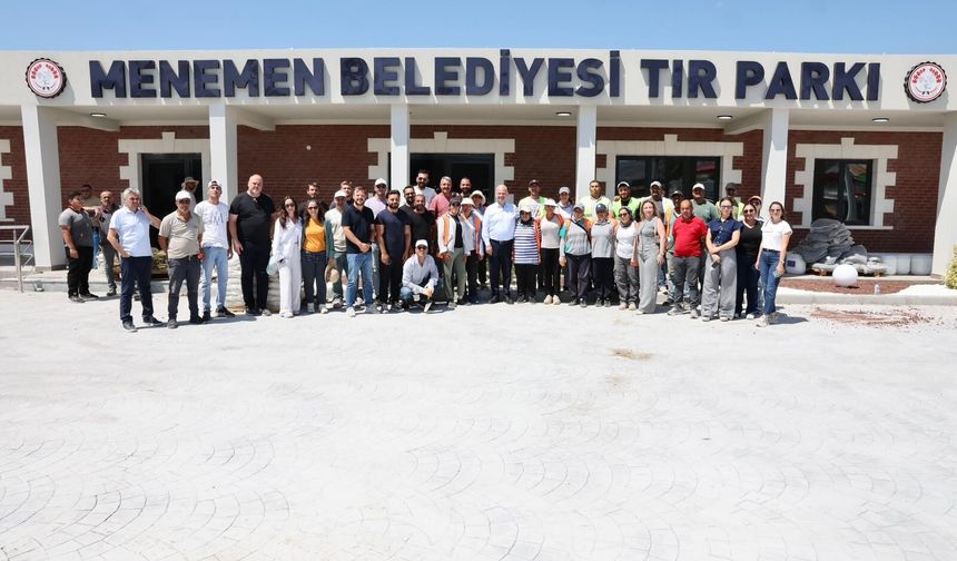 Menemen'de TIR Garajı'nda sona doğru!