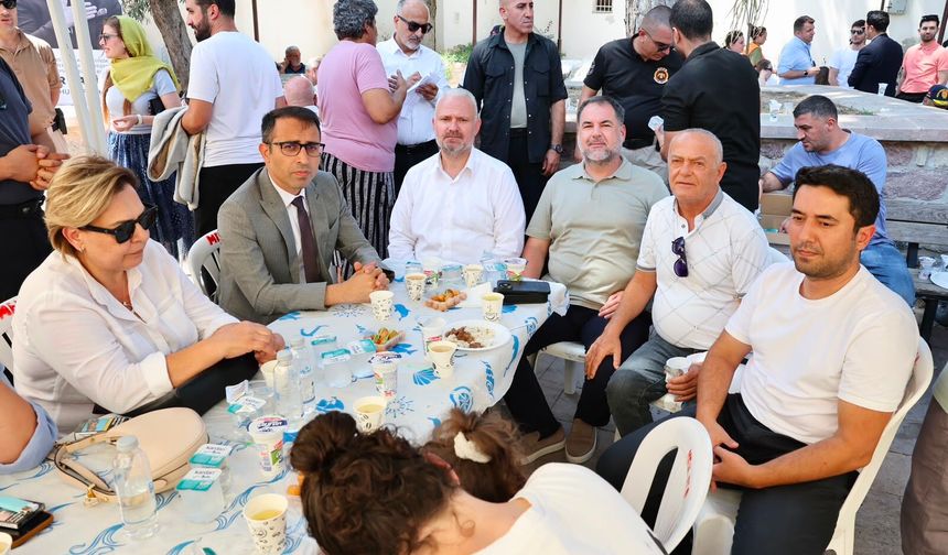 Merhum Başkan Şahin dualarla anıldı
