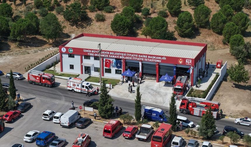 Sanayinin kalbine itfaiye istasyonu