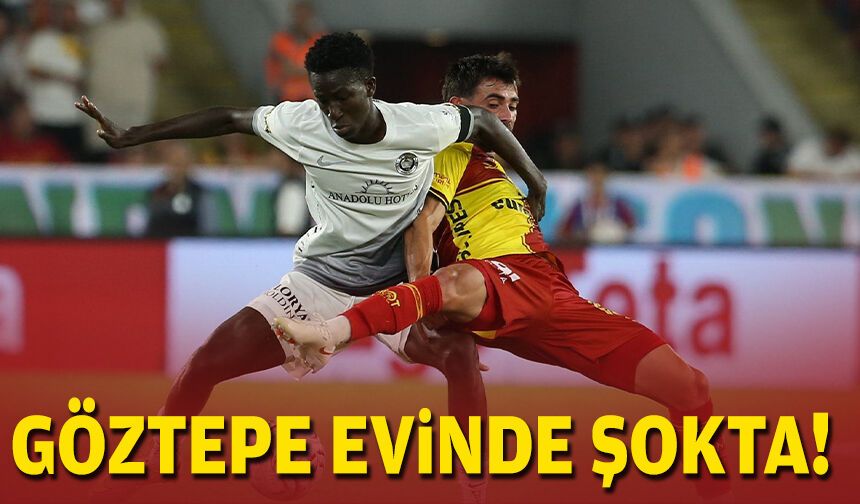 Göztepe evinde şokta!