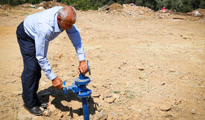 Beydağ'da 30 yıllık su hasreti sona erdi!