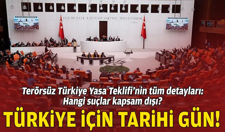 Türkiye için tarihi gün: Çerçeve yasa teklifi netleşti!