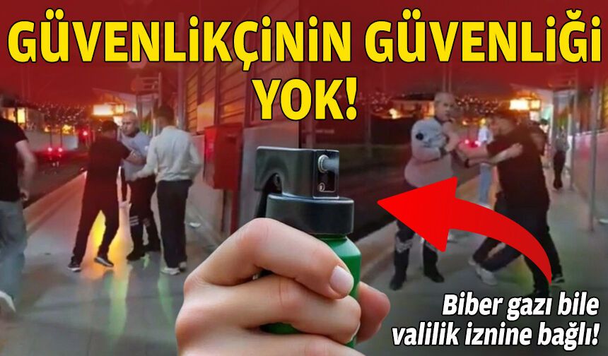 İzmir raylarında güvenlikçilerin güvenliği yok: Biber gazı bile valilik iznine bağlı!