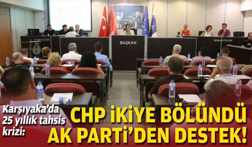 Karşıyaka’da 25 yıllık tahsis krizi: CHP ikiye bölündü, AK Parti’den destek!