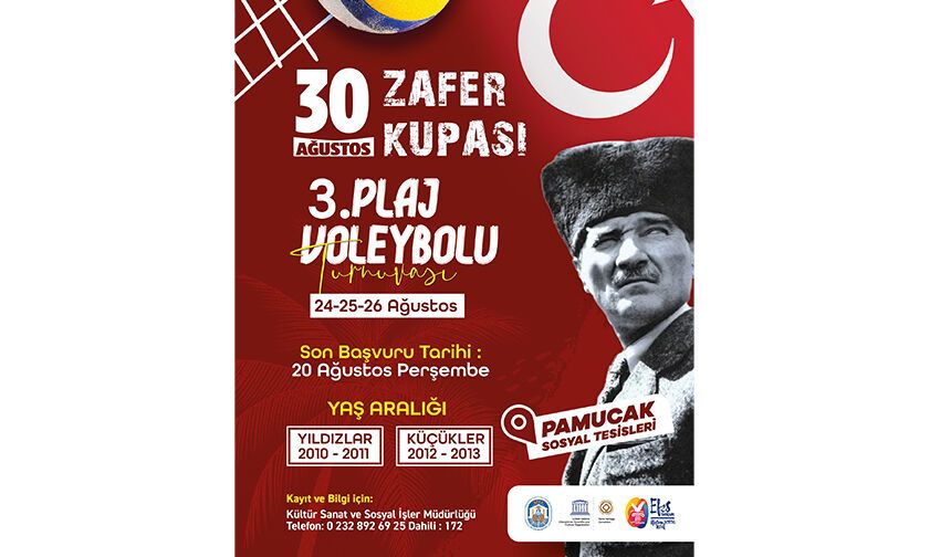 Selçuk'ta 30 Ağustos zafer kupaları için hazırlıklar başladı!