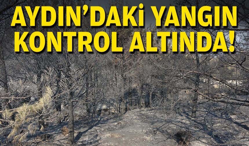 Bakan Yumaklı açıkladı: Aydın'daki yangın kontrol altında!