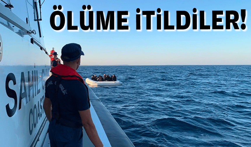 Ölüme itildiler... 16 göçmen kurtarıldı!