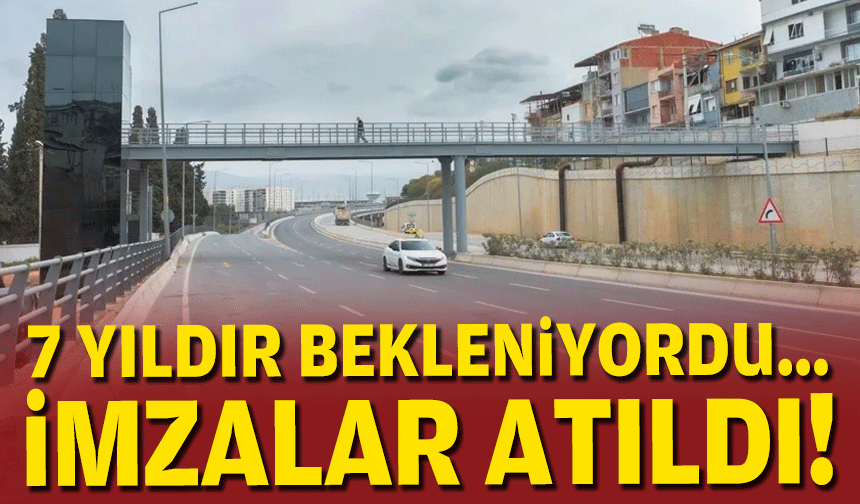 Ozan Abay üst geçidinde 7 yıl sonra imza