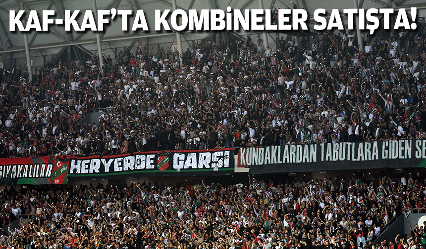 Karşıyaka'da kombineler satışta!