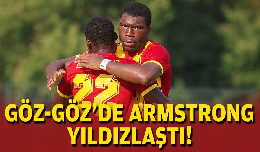 Göz-Göz'de Armstrong yıldızlaştı!