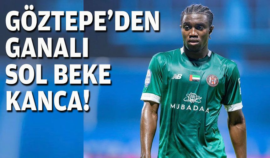 Göztepe'den, Ganalı sol beke kanca!