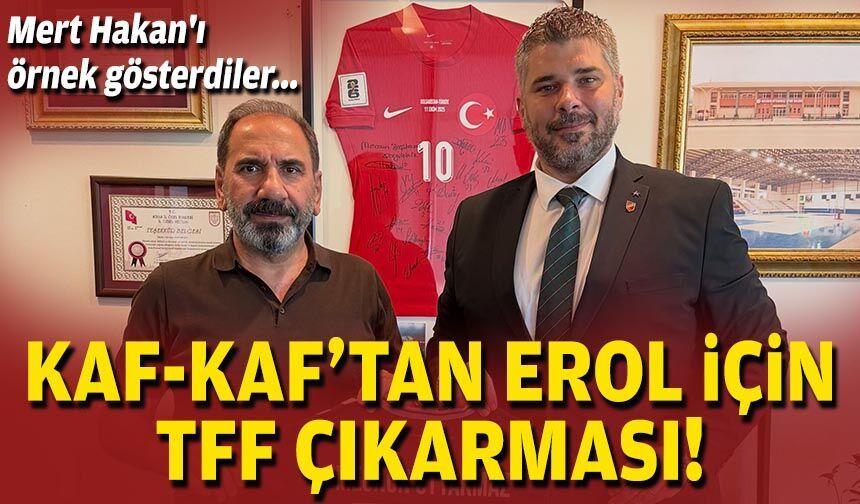 Mert Hakan'ı örnek gösterdiler... Karşıyaka'dan Erol için TFF çıkarması!