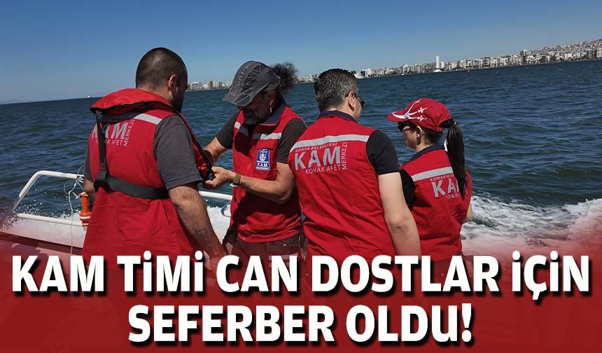 KAM timi can dostlar için seferber oldu!