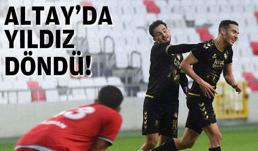 Altay'da Onur Yıldız döndü