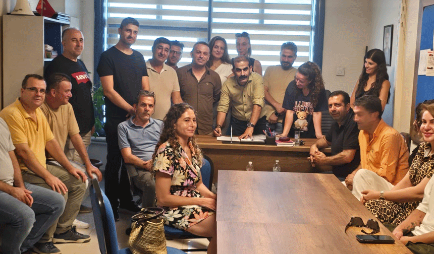 Buca Belediyesi'nde TİS tamam: Sendikadan Benzer’e 'kucak dolusu' teşekkür!