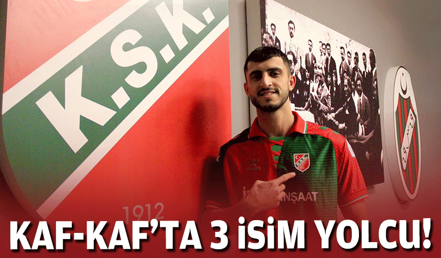 Karşıyaka'da 3 isim yolcu!