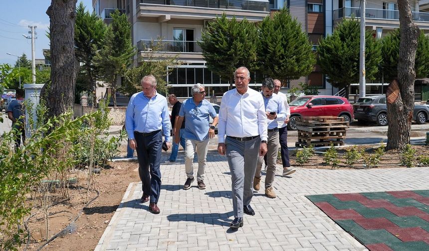 Gaziemir'de parklar yenileniyor!