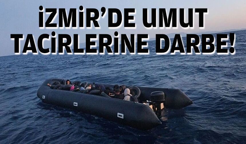 İzmir'de umut tacirlerine darbe!