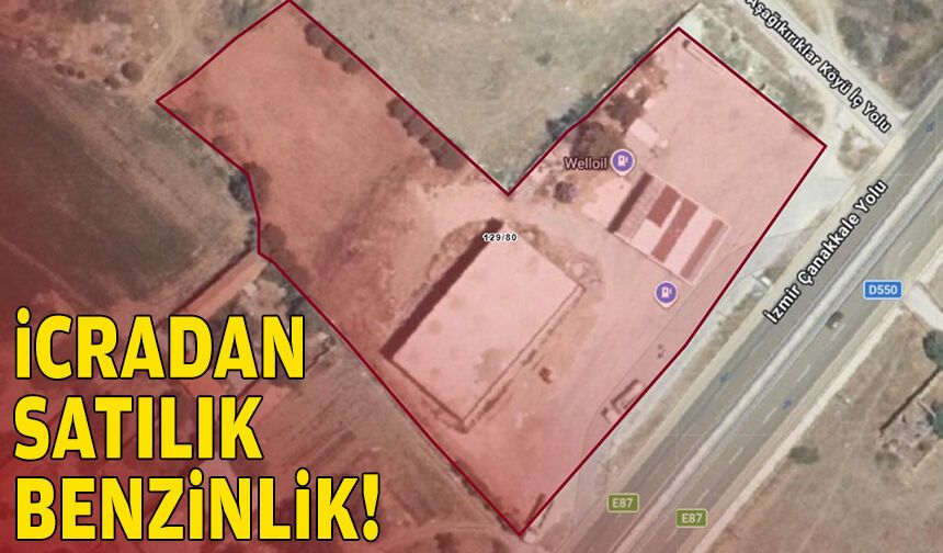 İcradan satılık benzinlik!