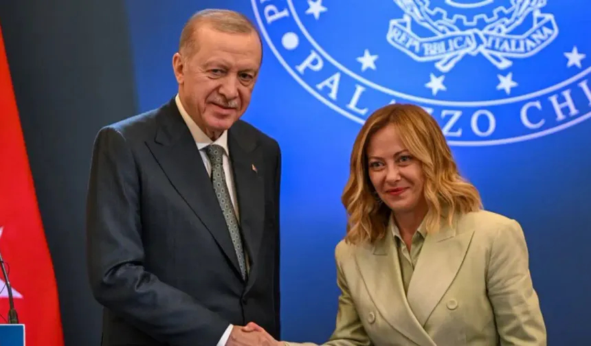 Meloni'den Cumhurbaşkanı Erdoğan'a teşekkür