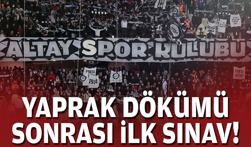 Altay’da yaprak dökümü sonrası ilk sınav!