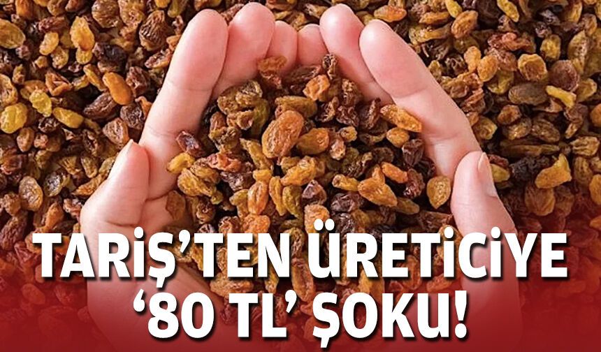 TARİŞ'ten üreticiye '80 TL' şoku!