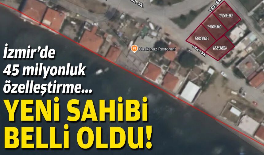 İzmir'de 45 milyonluk özelleştirme... Yeni sahibi belli oldu!