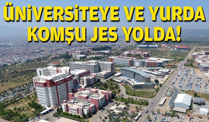 İncir bahçeleri ve zeytinliklerin arasında... Üniversiteye ve KYK yurduna komşu JES!