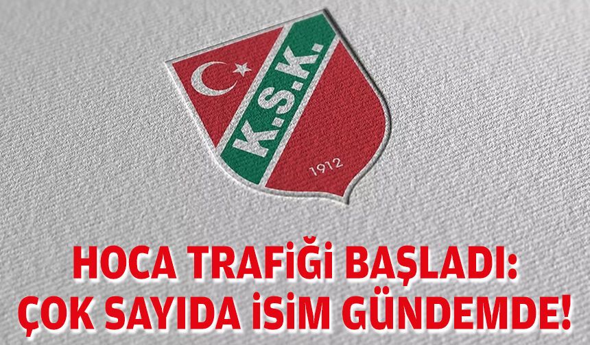 Karşıyaka’da hoca trafiği başladı: Çok sayıda isim gündemde!