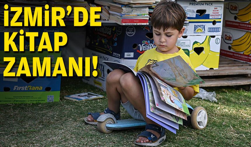 İzmir’de kitap zamanı!