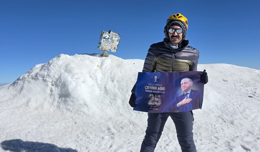AK Partili Kişili’den anlamlı tırmanış!
