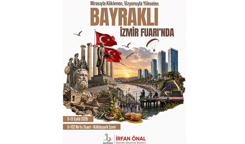 Bayraklı, 95’inci İzmir Enternasyonal Fuarı’na hazır