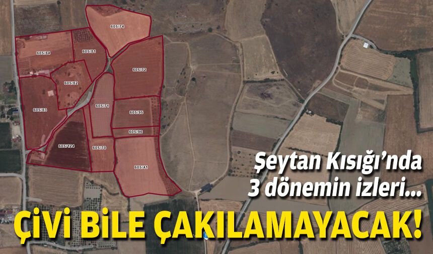 Şeytan Kısığı’nda 3 dönemin izleri: Çivi bile çakılamayacak!