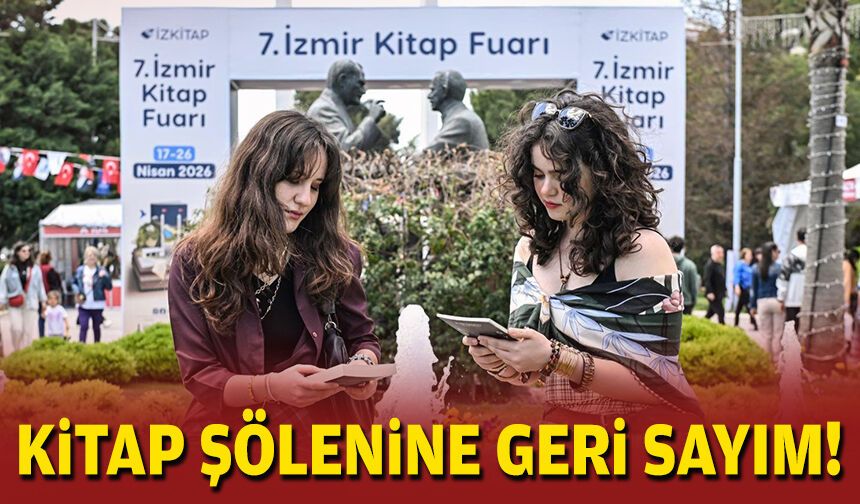 İzmir’de kitap şöleni başlıyor!