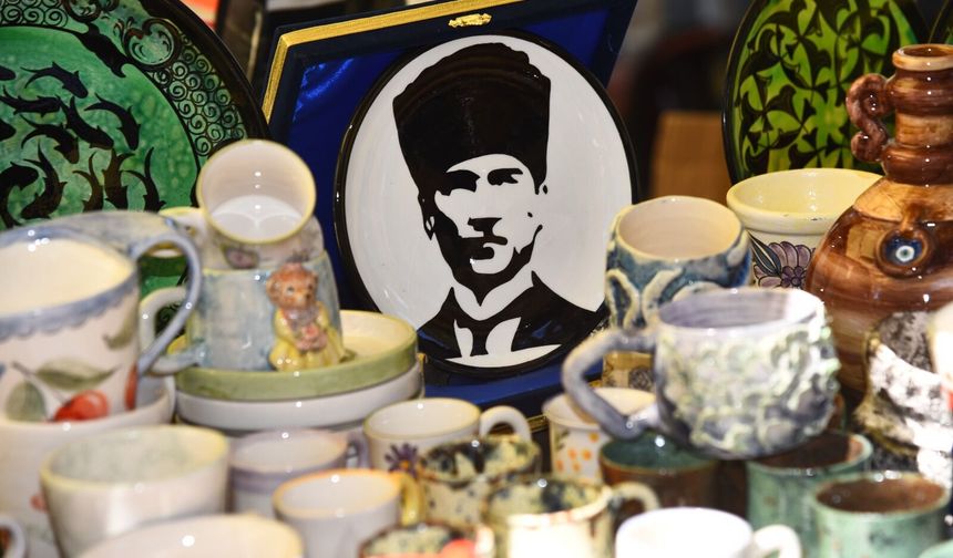 Menemen’de çömlek ve seramik rüzgarı: 55 stantta binbir eser