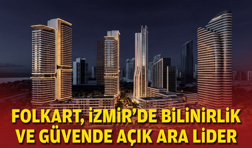 Folkart, İzmir’de bilinirlik ve güvende açık ara lider