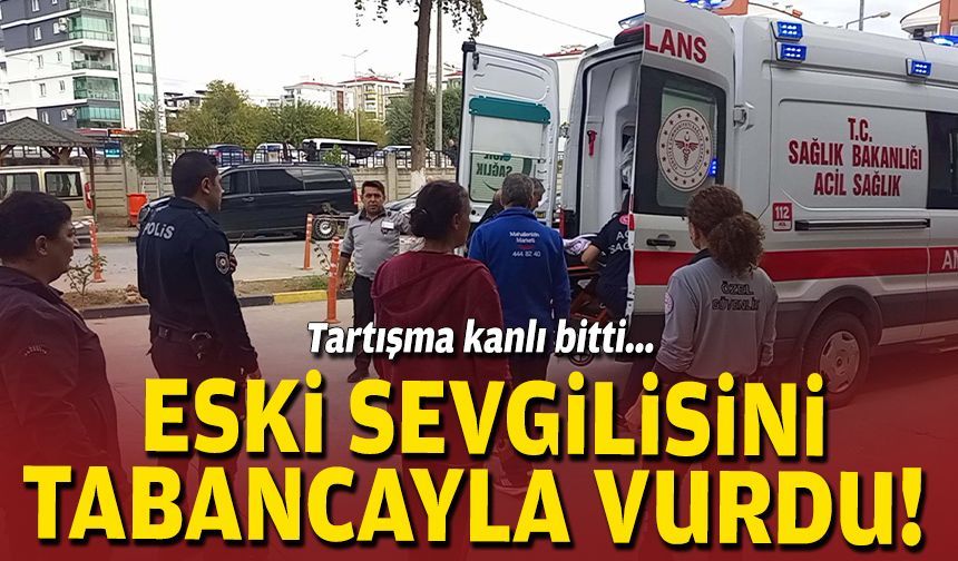 Tartışma kanlı bitti... Eski sevgilisini tabancayla vurdu!