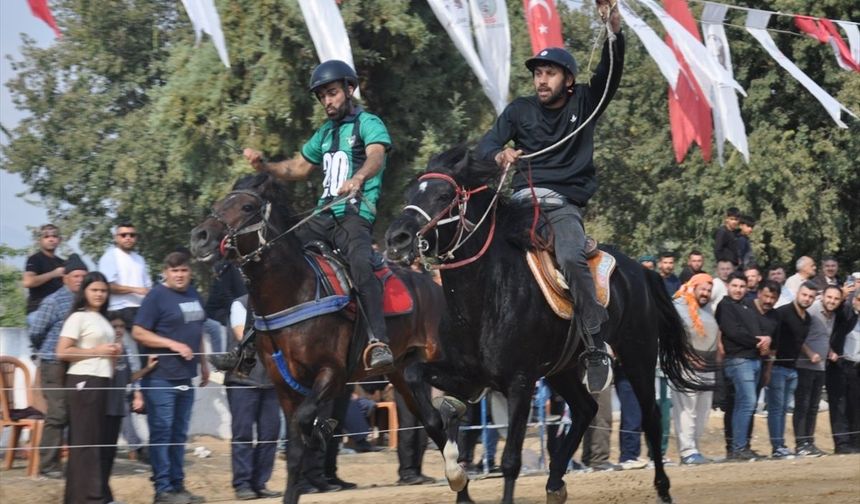 Ödemiş'te rahvan at yarışları yapıldı!