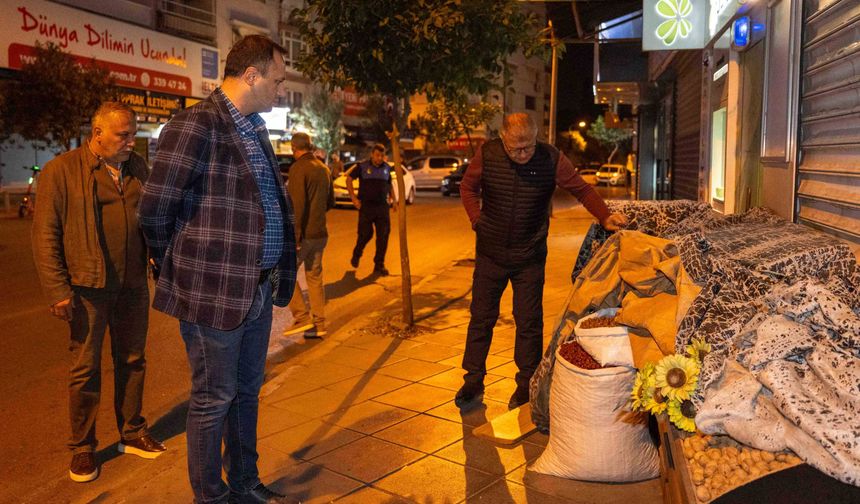 Eşki’den gece mesaisi: “Özgür kaldırımları teslim edeceğiz”